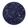 Pianeta Spazio Round Non-Slip Cutting Board for Serving and Chopping, 20 cm view 1