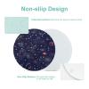 Pianeta Spazio Round Non-Slip Cutting Board for Serving and Chopping, 20 cm view 3