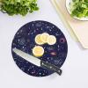Pianeta Spazio Round Non-Slip Cutting Board for Serving and Chopping, 20 cm view 4