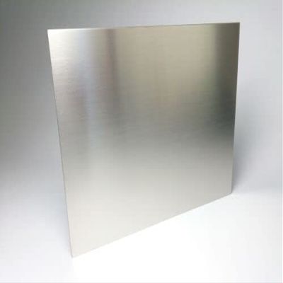 Brushed Stainless Steel Sheet 1.25 mm, 1.4301 V2A, Cut-to-Size up to 500 mm