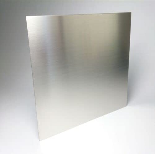 Brushed Stainless Steel Sheet 1.25 mm, 1.4301 V2A, Cut-to-Size up to 500 mm