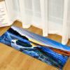 TFLABS Washable Kitchen Runner Rug with Sea & Nature Scenes, Non-Slip, 40 x 100 cm view 1