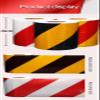PROPFE Reflective Tape, Industrial Marking and Hazard Warning Tape, Red and White, 3 m view 3