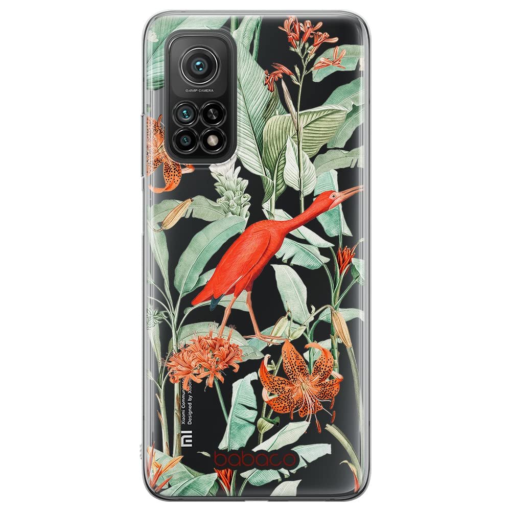 Babaco ERT Group Phone Case for Huawei P20 Lite, Officially Licensed Flowers 049 Design, Partially Transparent