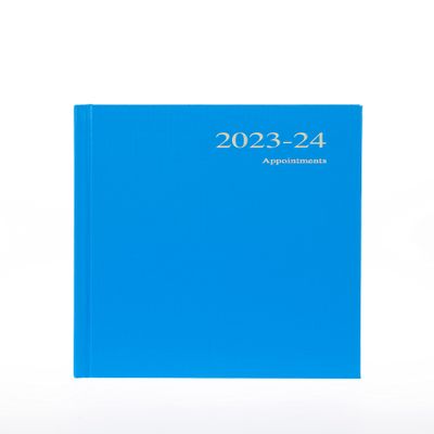 Collins Essentials Academic 2023/24 A5 Daily View Planner, School, College or University Diary, July 2023 to July 2024, Light Blue, ESSA51M.65-2324