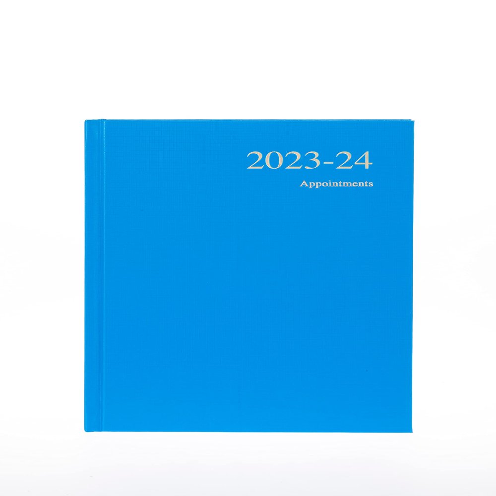Collins Essentials Academic 2023/24 A5 Daily View Planner, School, College or University Diary, July 2023 to July 2024, Light Blue, ESSA51M.65-2324