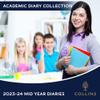 Collins Essentials Academic 2023/24 A5 Daily View Planner, School, College or University Diary, July 2023 to July 2024, Light Blue, ESSA51M.65-2324 view 4