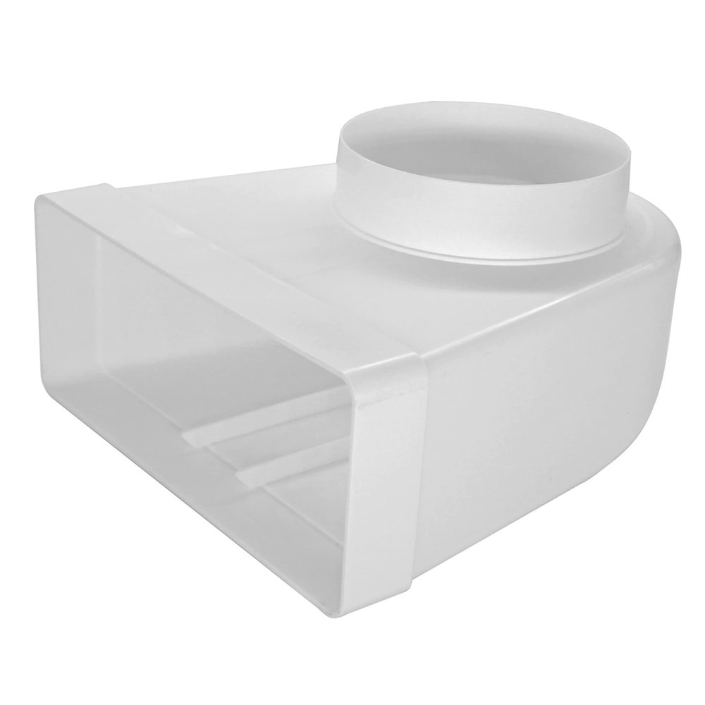 Flat Ventilation Duct 90 x 220 mm – Connectors, Elbows, T-Piece & Clamps