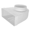 Flat Ventilation Duct 90 x 220 mm – Connectors, Elbows, T-Piece & Clamps view 1