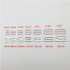 10 Sets of Bra Hooks and Sliders, Strap Adjusters and Buckles, 5 Colors view 2