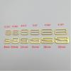 10 Sets of Bra Hooks and Sliders, Strap Adjusters and Buckles, 5 Colors view 3