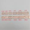 10 Sets of Bra Hooks and Sliders, Strap Adjusters and Buckles, 5 Colors view 4