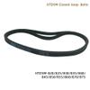 STORKY 2-Pack HTD5M Synchronous Timing Belts, 820/825/830/835/840/845/850/855/860/870/875 mm Pitch Length, 9/10/12/15/20/25 mm Width, Closed-Loop Rubber, Color: 5M 840 (168 Teeth), Size: 10 mm view 2