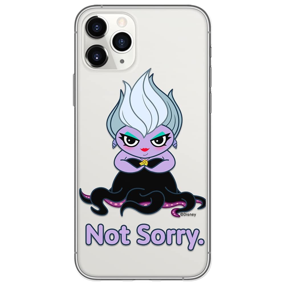 ERT GROUP iPhone 11 Pro Max Case, Officially Licensed Disney Ursula 004 Design