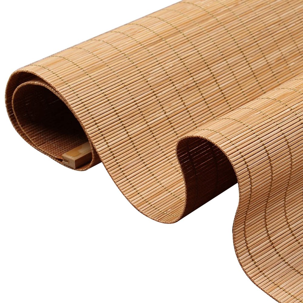 INKCOR Country-Style Woven Bamboo Table Runner, Waterproof, 30 x 90 cm
