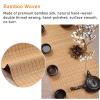 INKCOR Country-Style Woven Bamboo Table Runner, Waterproof, 30 x 90 cm view 3