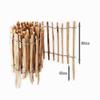 Aquagart Hazelwood Stake Fence, 4–6 cm Spacing, 20 m x 35 cm view 2