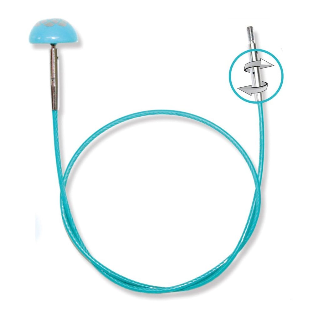 Knit Pro Mindful Swivel Cables for Interchangeable Circular Needles