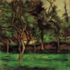 DTAUPREB Paint by Numbers for Adults, DIY Oil Painting Kit, Orchard by Paul Cezanne view 1