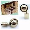 BIRLD M11 63 mm Caster Wheels, Zinc Alloy Replacement Casters for Trolleys and Flower Stands, Color A view 3