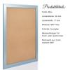 Monframe Picture Frame 20x20 cm | Modern Blue MDF Wood Frame with Acrylic Glass & UV Protection view 3