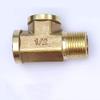 Brass Pipe Fitting Adapter, Male/Female Threads, 1/8", 1/4", 3/8" and 1/2" BSP T-Type, 1/4" Thread Specification view 1