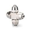 Copper-Plated Nickel Quick Connector for 12 mm Hose Tube view 1