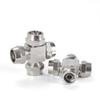 Copper-Plated Nickel Quick Connector for 12 mm Hose Tube view 4