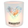 Mr. & Mrs. Panda Personalized Name Heart Candle Holder view 1