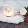 Mr. & Mrs. Panda Personalized Name Heart Candle Holder view 2