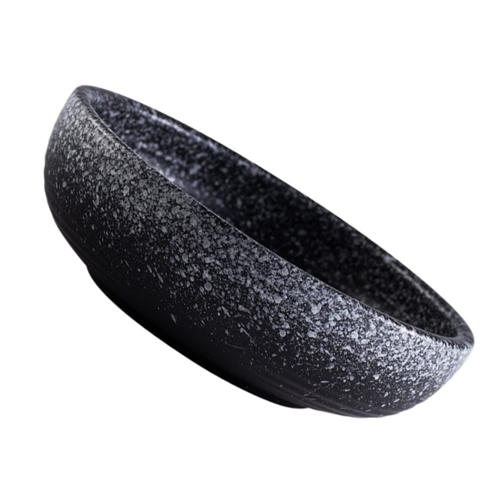 BOSUGE 1-Piece White Ceramic Asian Noodle Serving Bowl