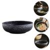 BOSUGE 1-Piece White Ceramic Asian Noodle Serving Bowl view 4
