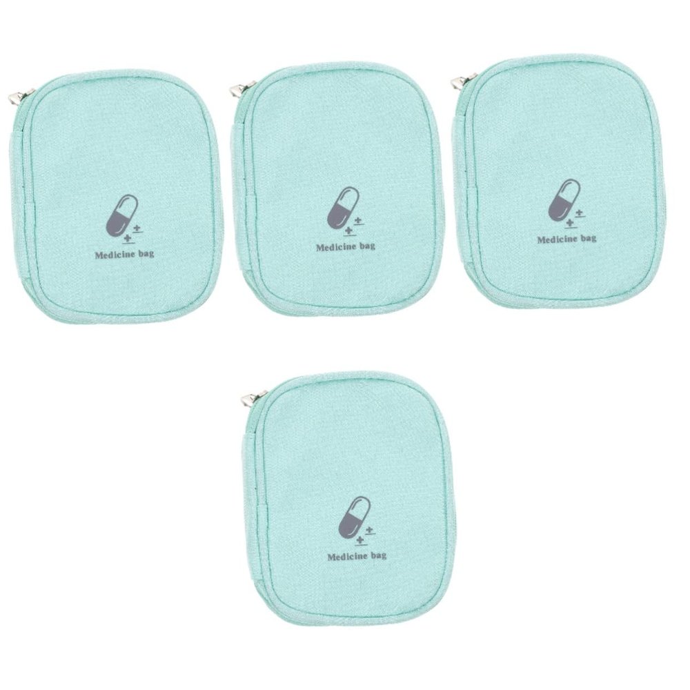 PLAFOPE 4-Piece Compact Storage Bag for Household Items and First Aid