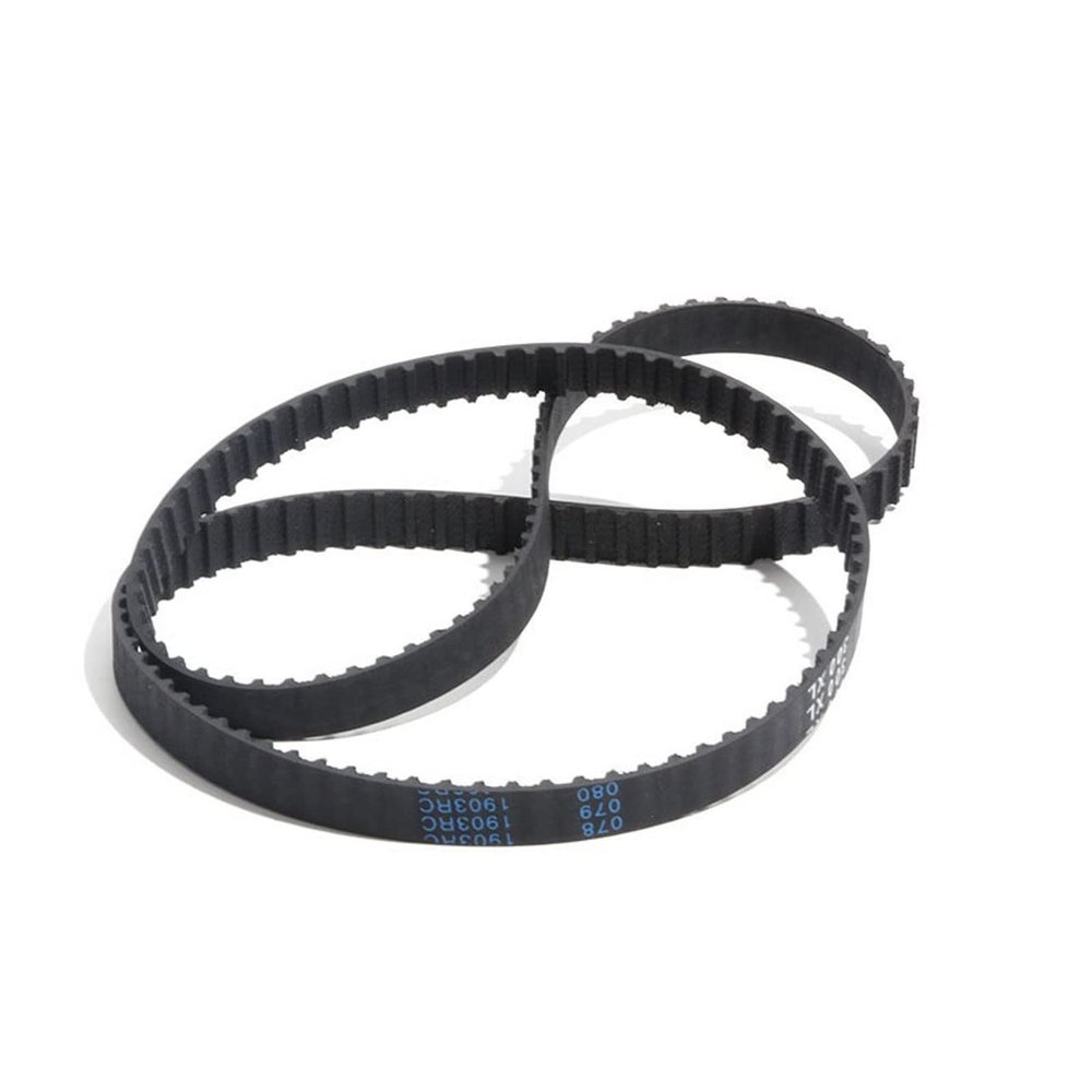 690XL 345T XL Timing Belt, 30 mm Wide, Black Rubber, Closed Loop