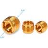 Nicfaky 6-Piece Screw Thread Adapters with Female Thread for Microphone Clip Holders and Stands view 4