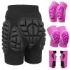 YILIN Padded Hip Protection Shorts for Kids, 3D Crash Pads for Snowboarding and Skating, B2, Size L view 1