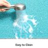 Asvin Soft Textured PVC Bathtub Mat, 24 x 32 in, Phthalate-Free, Non-Slip with Drain, Green view 3