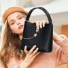 WADORN 33.5 cm Black PU Leather Purse Strap with Platinum Buckles view 4
