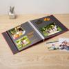 HoneyTolly Large Self-Adhesive Photo Album, 33 x 32 cm, Linen Cover, Scrapbook Album with Pen view 2