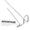 YARNOW 3-Piece Stainless Steel Pineapple Air Plant Hangers view 4