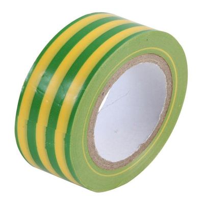 PVC Electrical Insulation Tape, 19 mm x 8 m, Green/Yellow, 1 Piece | MP002143