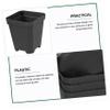 Alipis 20-Piece Plastic Pots for Succulents with Drainage Holes, Seedling Pots for Indoor and Outdoor Use view 3