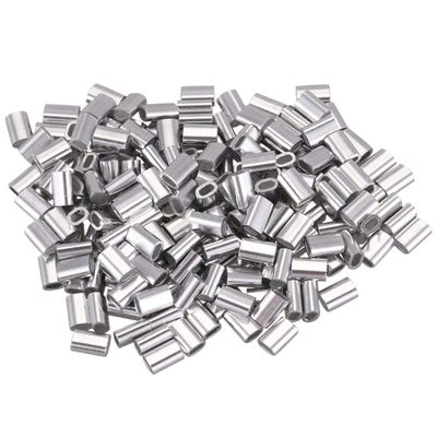Oikabio M1.5 Aluminum Crimp Sleeves, 200 pcs.