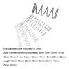 ZSBLXHHJD Replacement Compression Springs, 10-Pack, Spring Steel, 1.4 mm Wire, 8–22 mm OD, 10–50 mm Length view 2