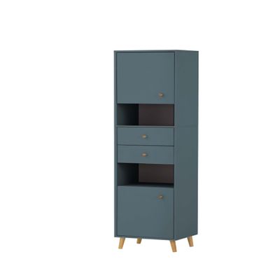 Schildmeyer Bjarne Tall Cabinet 701984, Fjord, 40.3 x 33 x 180.6 cm