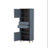 Schildmeyer Bjarne Tall Cabinet 701984, Fjord, 40.3 x 33 x 180.6 cm view 4