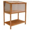 Grindi Abelia Cold Frame Greenhouse with Wooden Cover, 90 x 50 x 93 cm view 1
