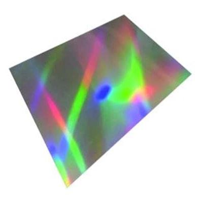 100 x A4 Holographic Adhesive Film Sheets for Laser Printers, Weatherproof and Waterproof, Outdoor Use