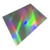 100 x A4 Holographic Adhesive Film Sheets for Laser Printers, Weatherproof and Waterproof, Outdoor Use view 1