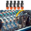 LIYJTK 10-Pack C-NL4FC 4-Pole Waterproof Speaker Connectors, Orange view 4